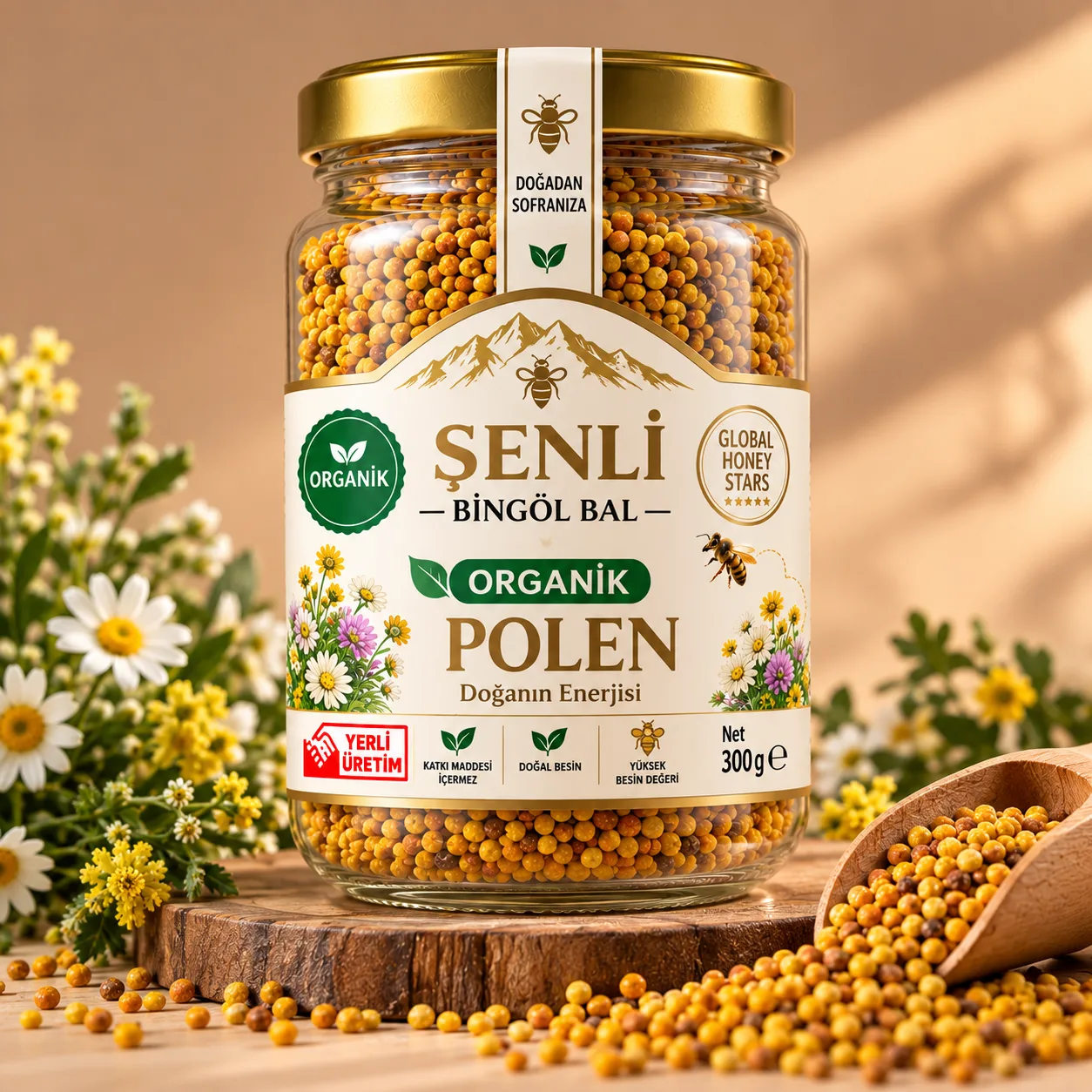 ORGANİK POLEN(4,5KG)